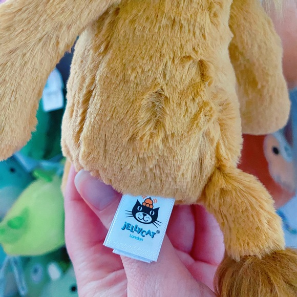 ✨ 🦁 JELLYCAT BASHFUL LION SMALL JELLY CAT JUNGLE ANIMAL SPRING GIFT NEW - Picture 5 of 7
